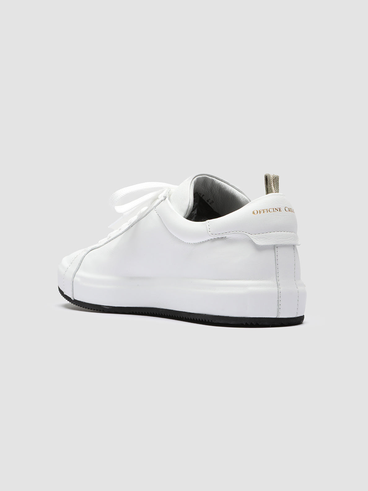 Officine Creative CORE 001 Sneakers in Pelle Bianca In Linea