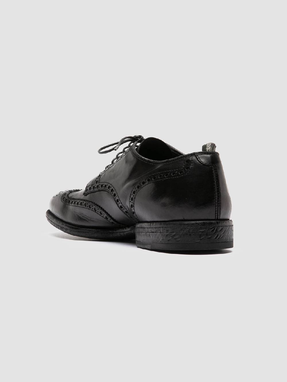 Officine Creative EMORY 015 Scarpe Derby in Pelle Nera Promozione