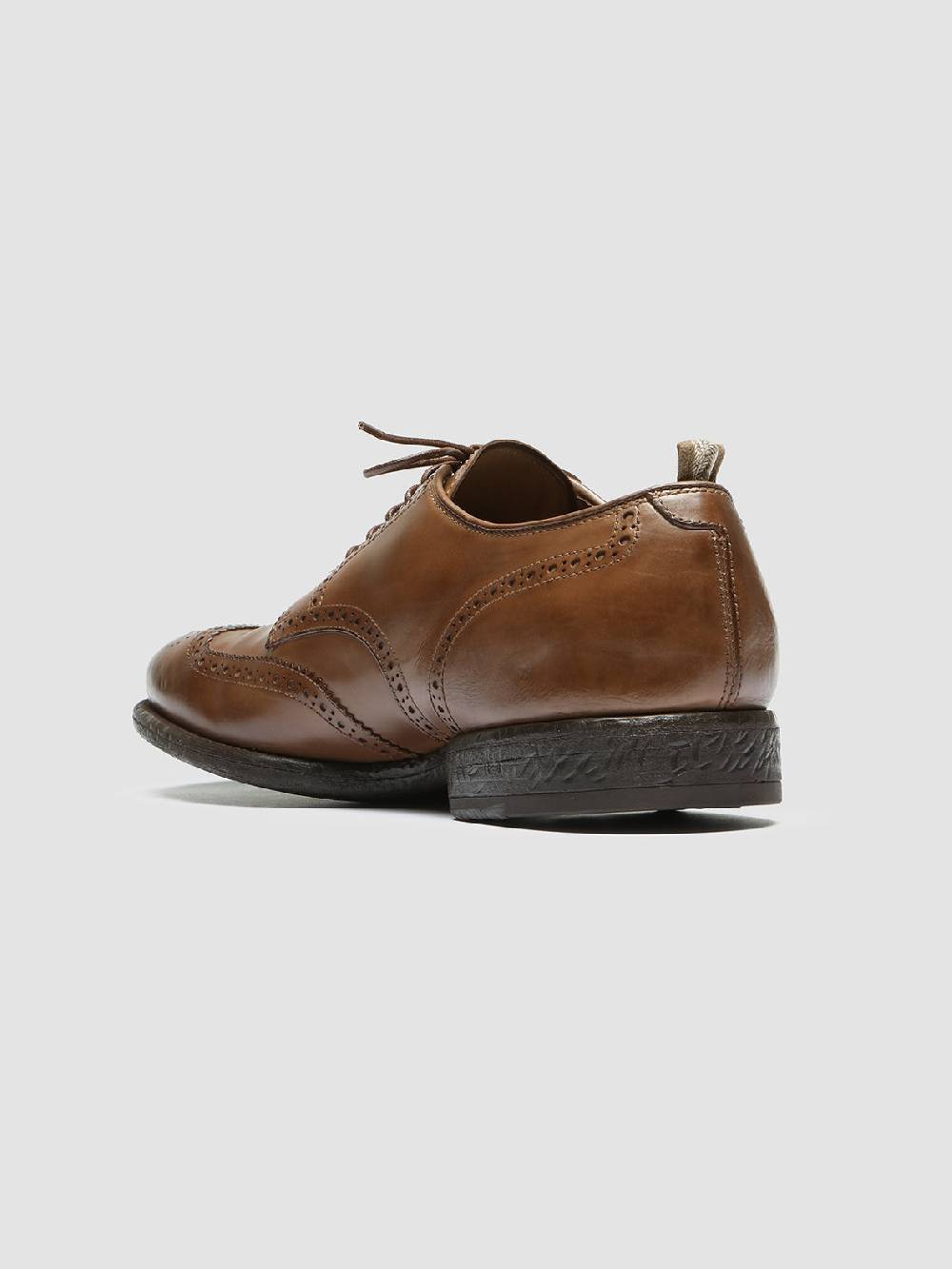 Officine Creative EMORY 015 Derby in Pelle Marrone Spedizione Gratuita