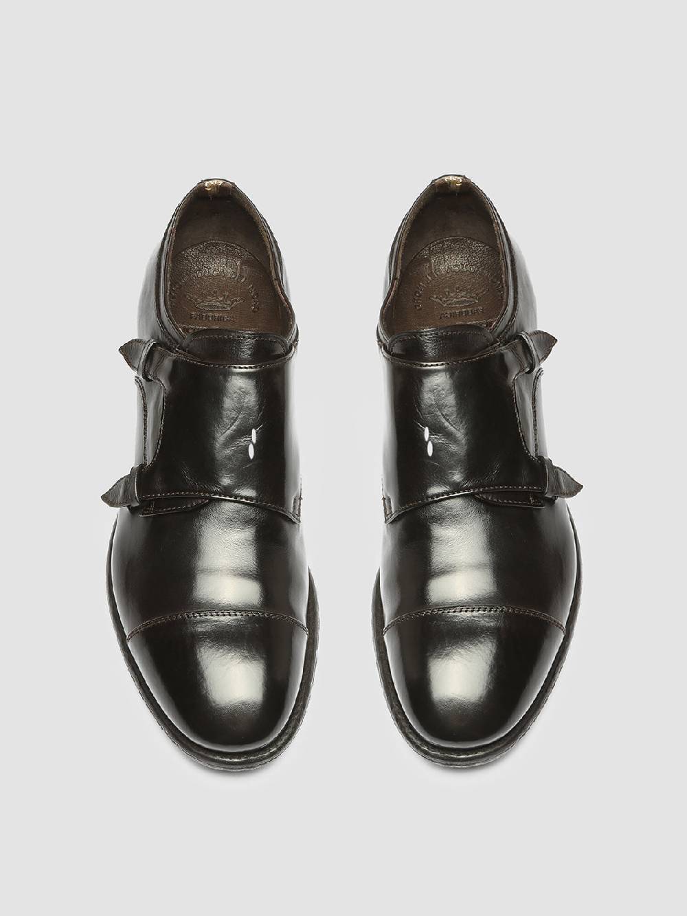 Officine Creative EMORY 017 Derby in Pelle Marrone Comprane uno, ottenene uno gratis