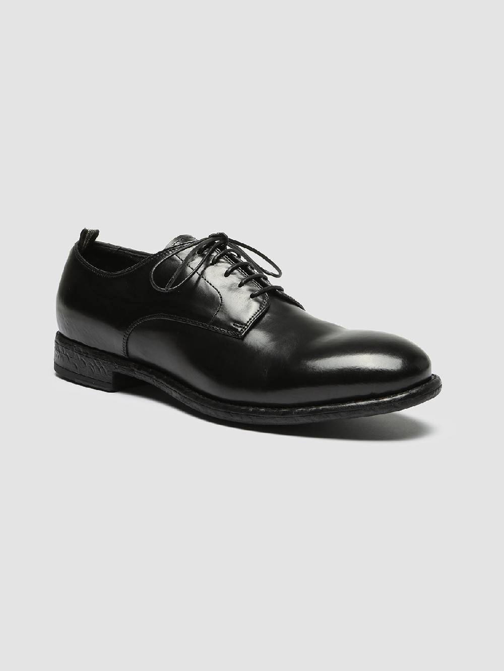 Officine Creative EMORY 022 Derby in Pelle Nera Soddisfazione Garantita