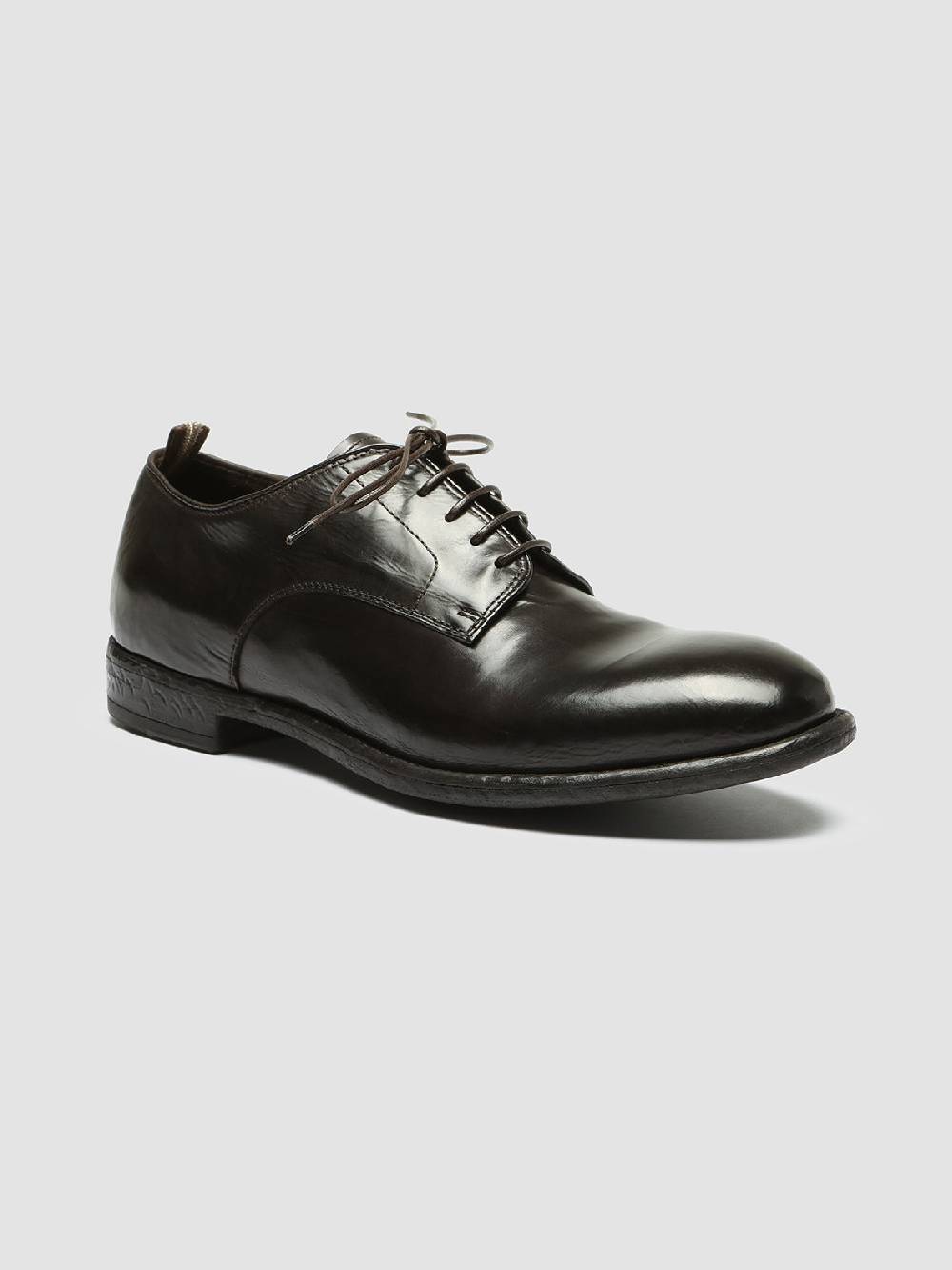Officine Creative EMORY 022 Derby in Pelle Marrone Qualità Garantita