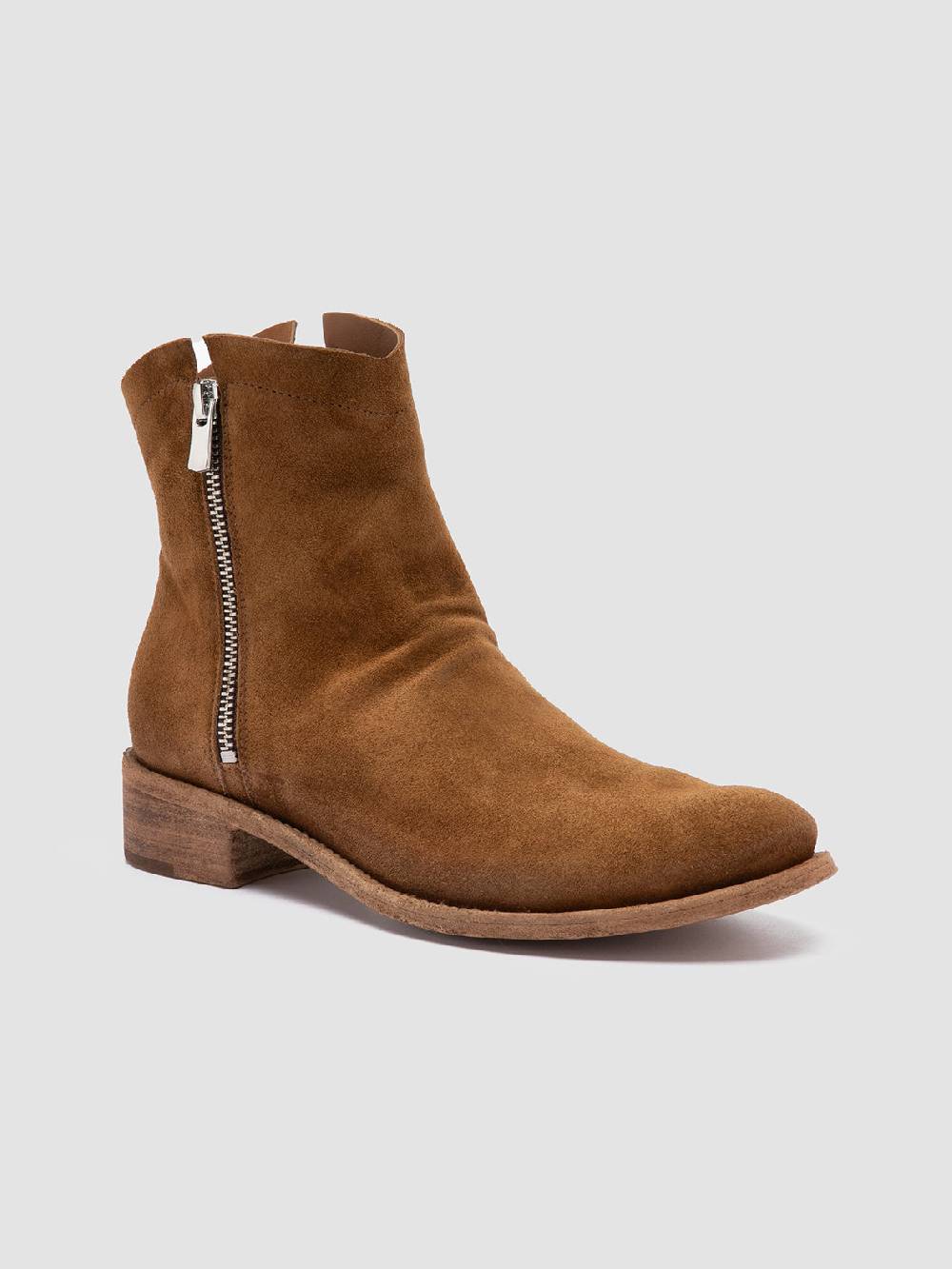 Officine Creative LISON 051 Stivaletti in Pelle Scamosciata Marrone Super Saving Price