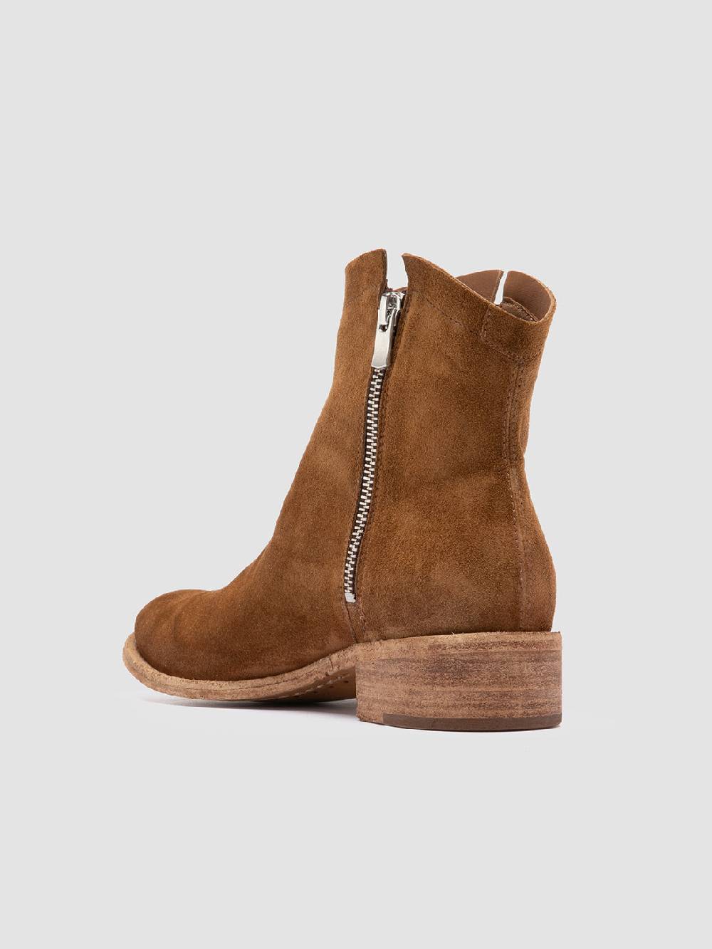 Officine Creative LISON 051 Stivaletti in Pelle Scamosciata Marrone Super Saving Price