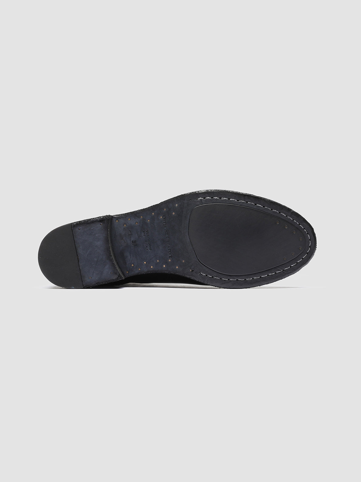 Officine Creative SELINE 002 Stivaletti Chelsea in Pelle Nera Convenienza