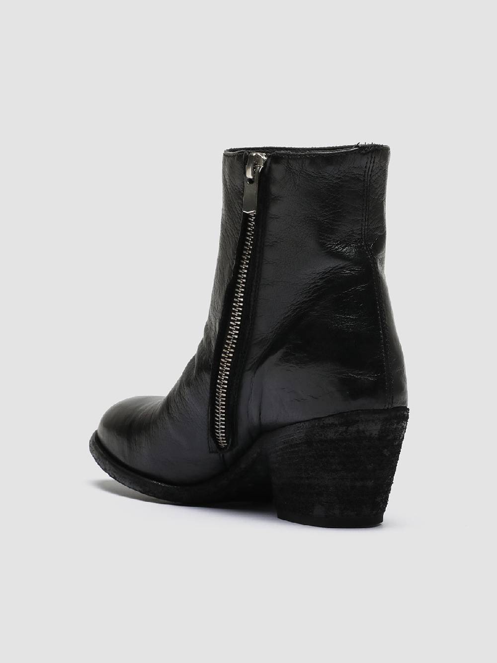 Officine Creative SHERRY 003 Stivaletti in Pelle Nera Sconto