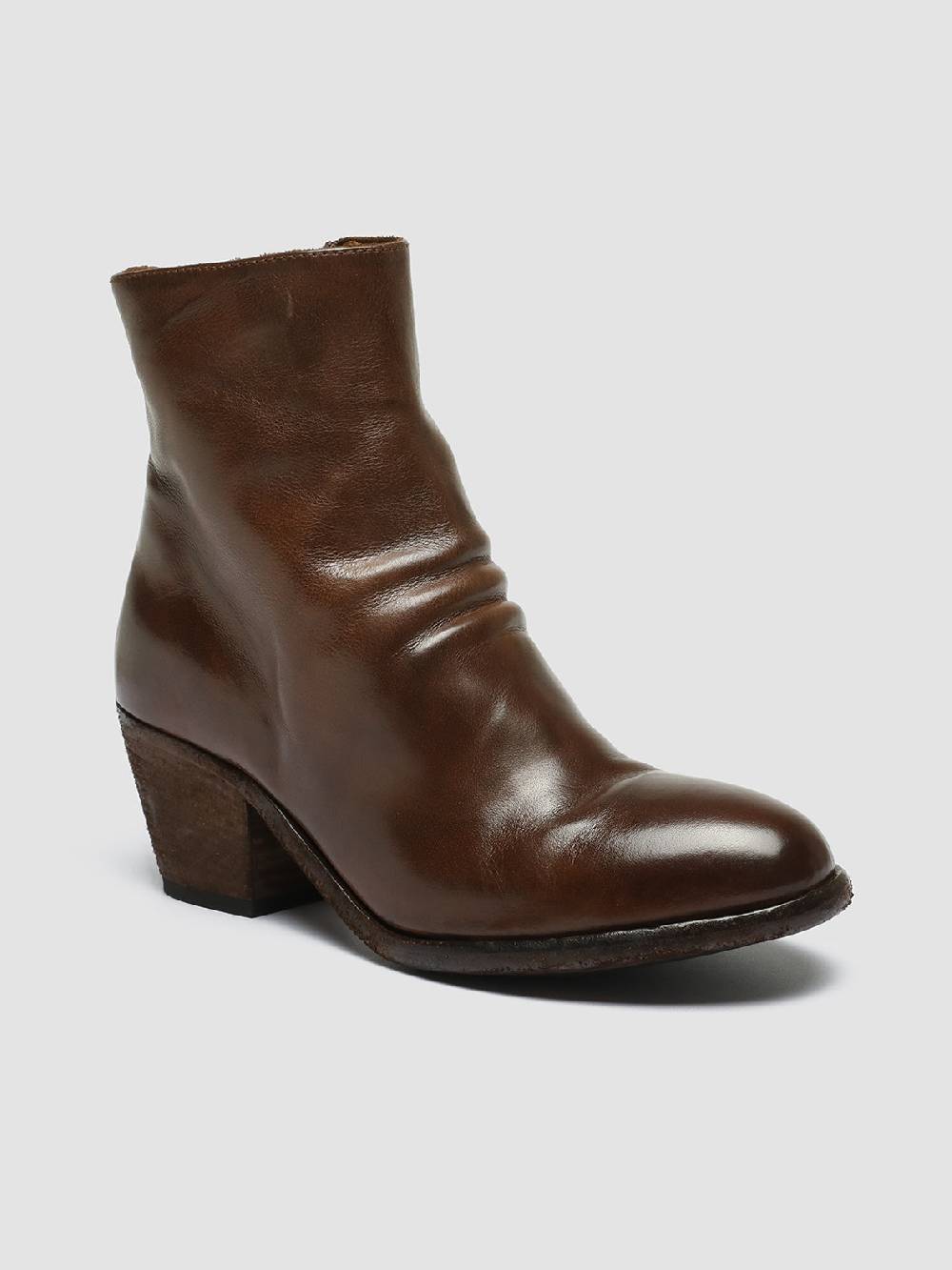 Officine Creative SHERRY 003 Stivaletti in Pelle Marrone Offerta