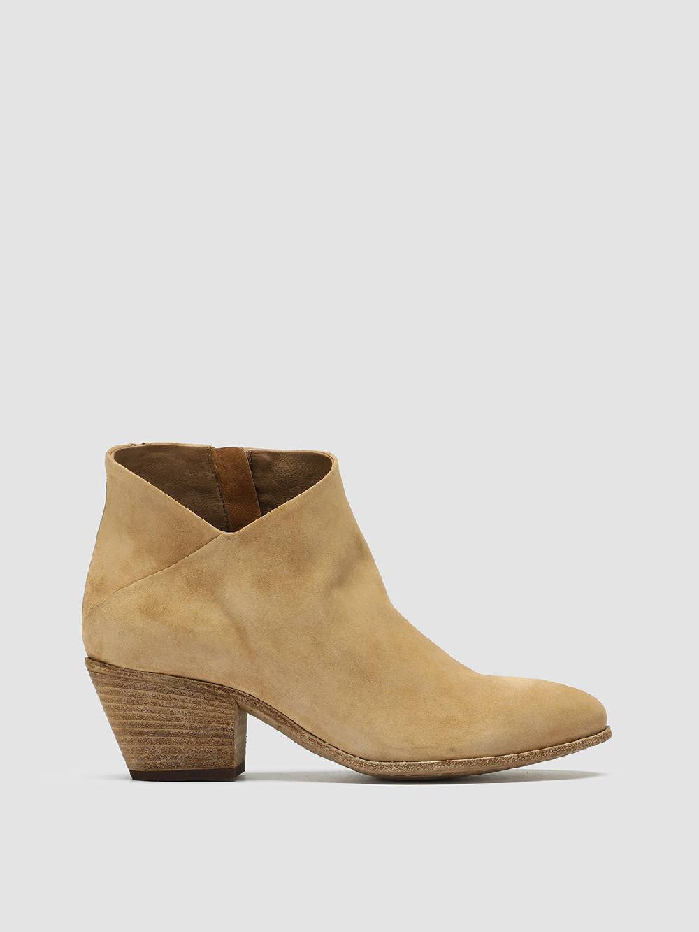 Officine Creative SHIRLEE 002 Stivaletti in Pelle Scamosciata Marrone