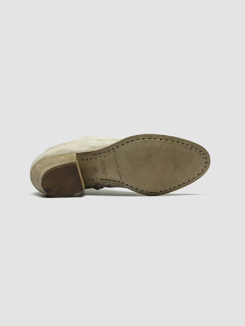 Officine Creative SHIRLEE 002 Stivaletti in Pelle Scamosciata Verde Outlet