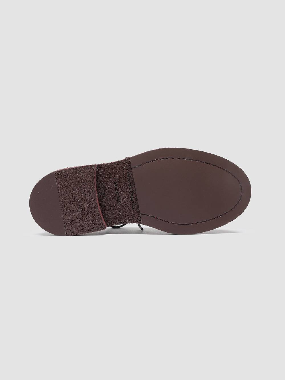 Officine Creative TONAL 100 Derby in Pelle Bordeaux Offerte