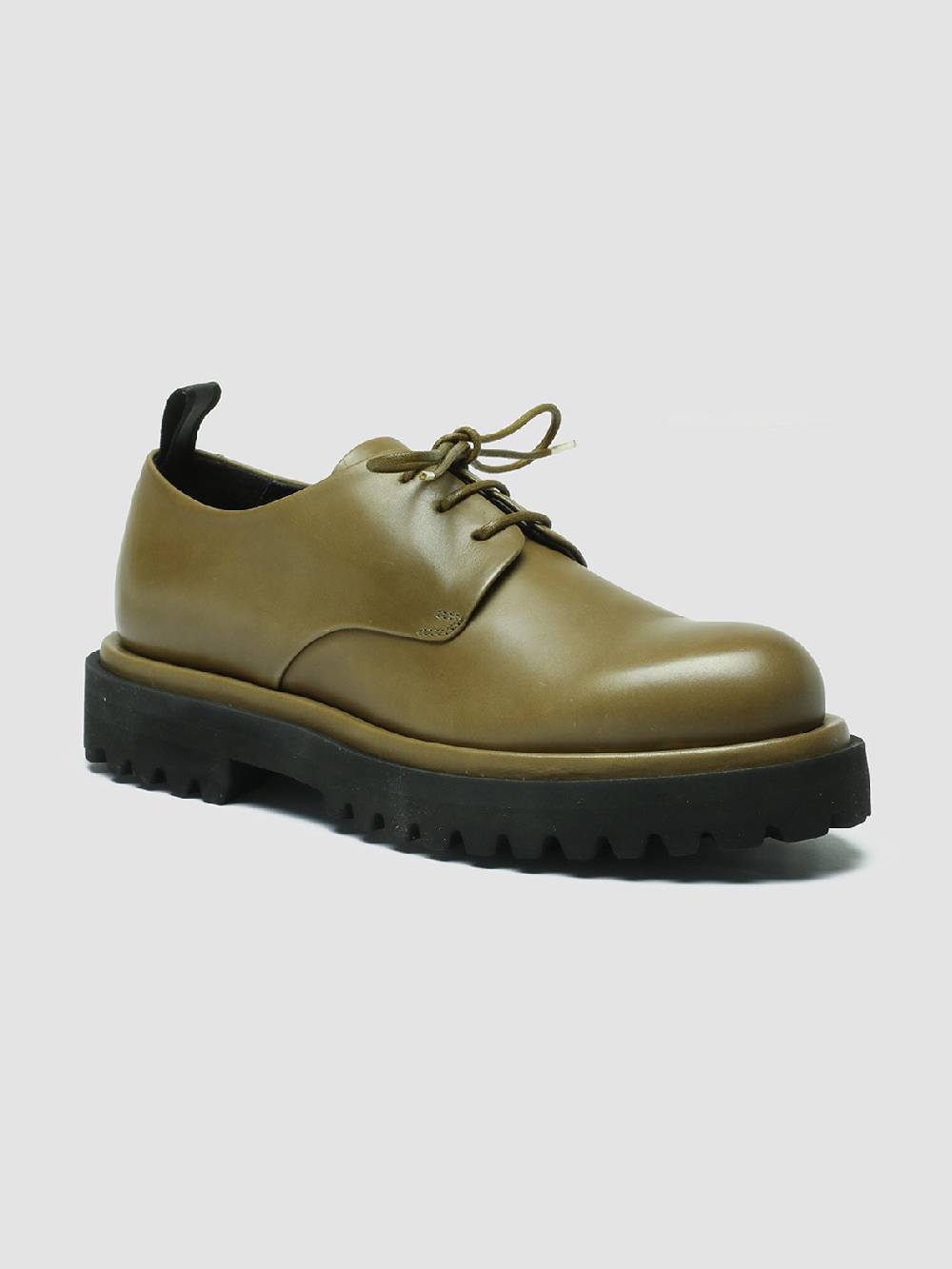 Officine Creative TONAL 100 Derby in Pelle Verde Hotsell