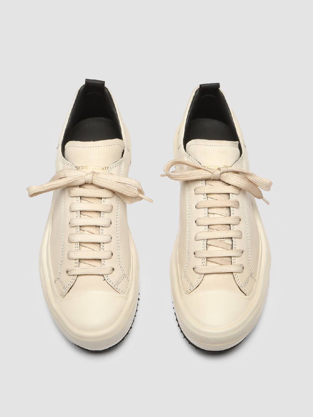 Officine Creative MES 105 Sneaker in Pelle Avorio Negozio