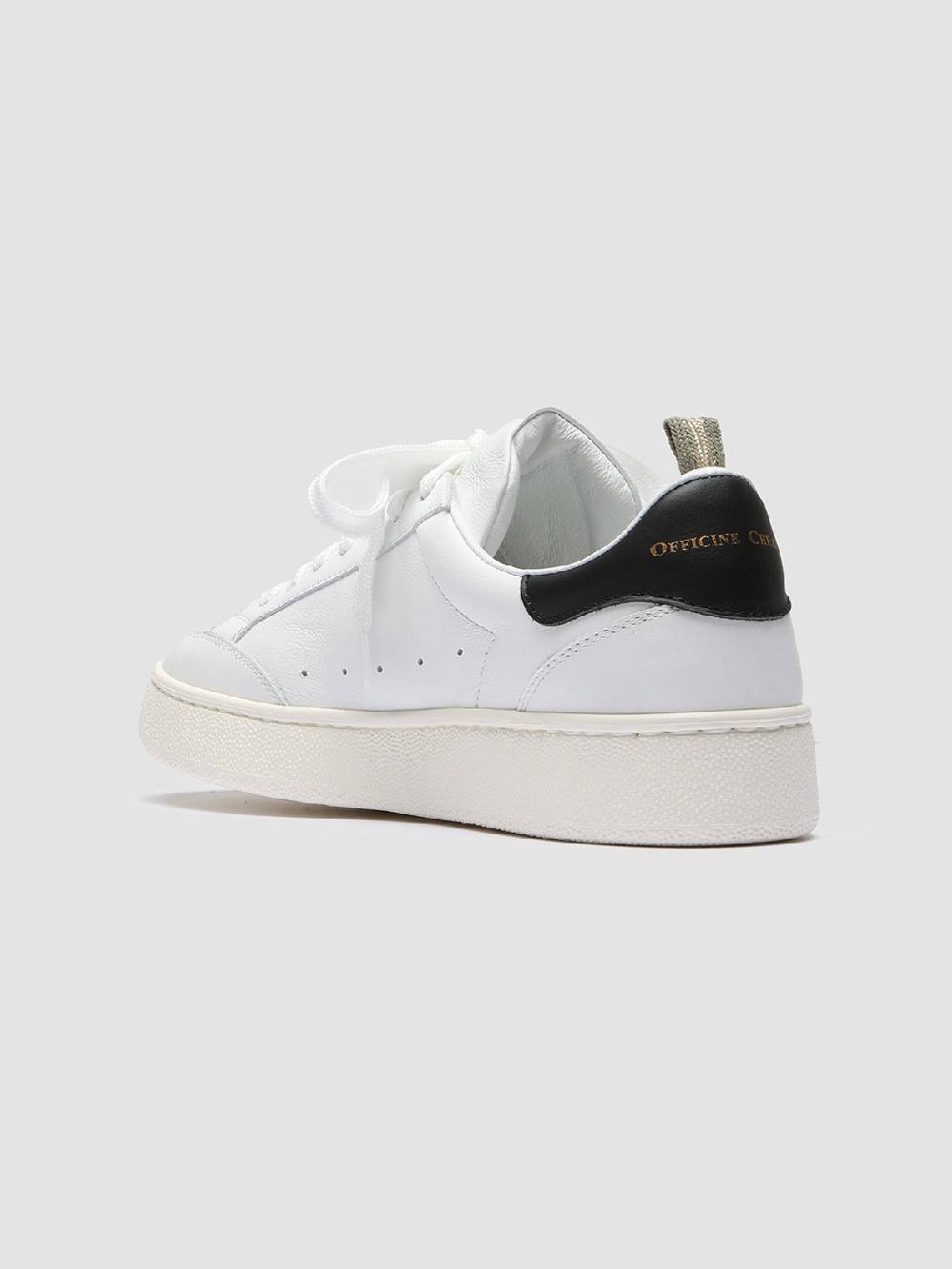 Officine Creative MOWER 109 Sneakers in Pelle Bianca Moda