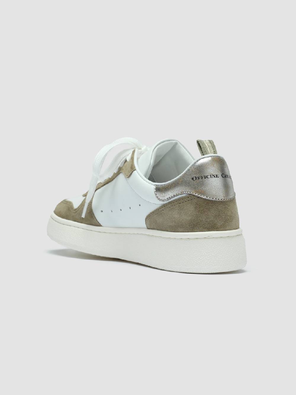 Officine Creative MOWER 110 Sneakers in Pelle Bianca 2025