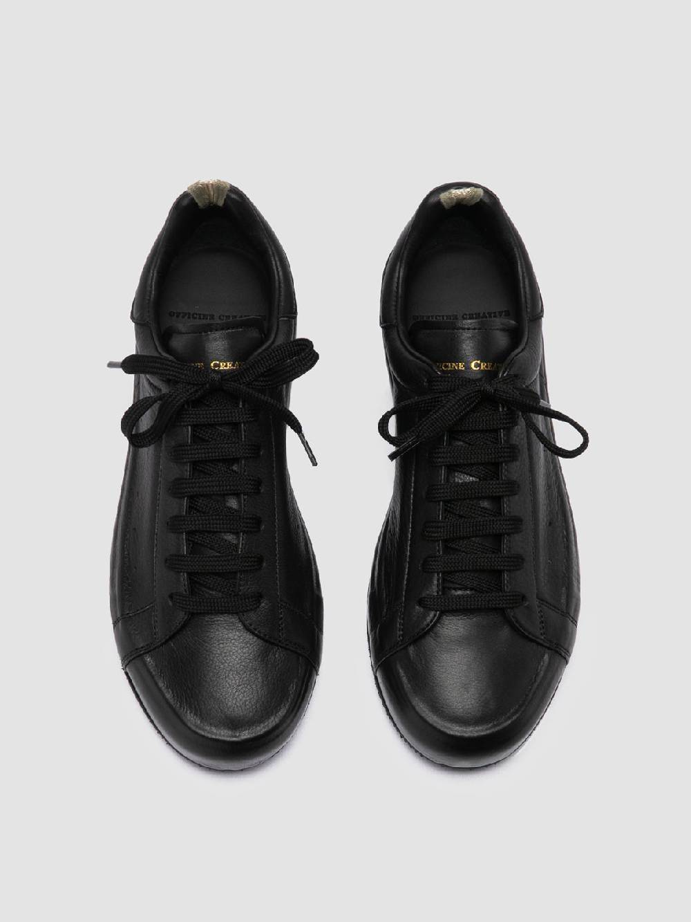Officine Creative PRIMARY 101 Sneakers in Pelle Nera Vendita