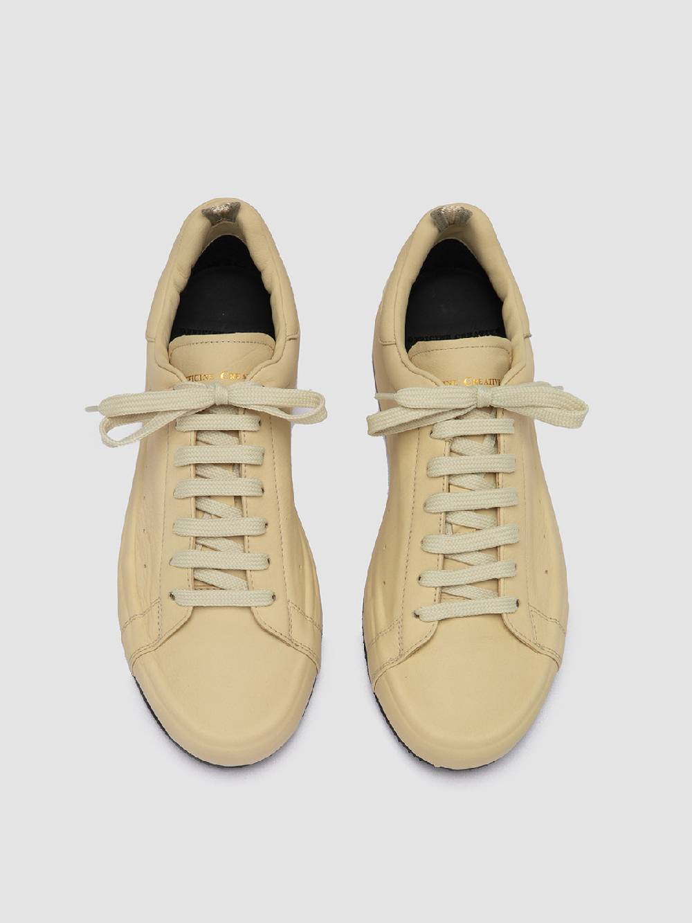 Officine Creative PRIMARY 101 Sneakers in Pelle Avorio Promozione
