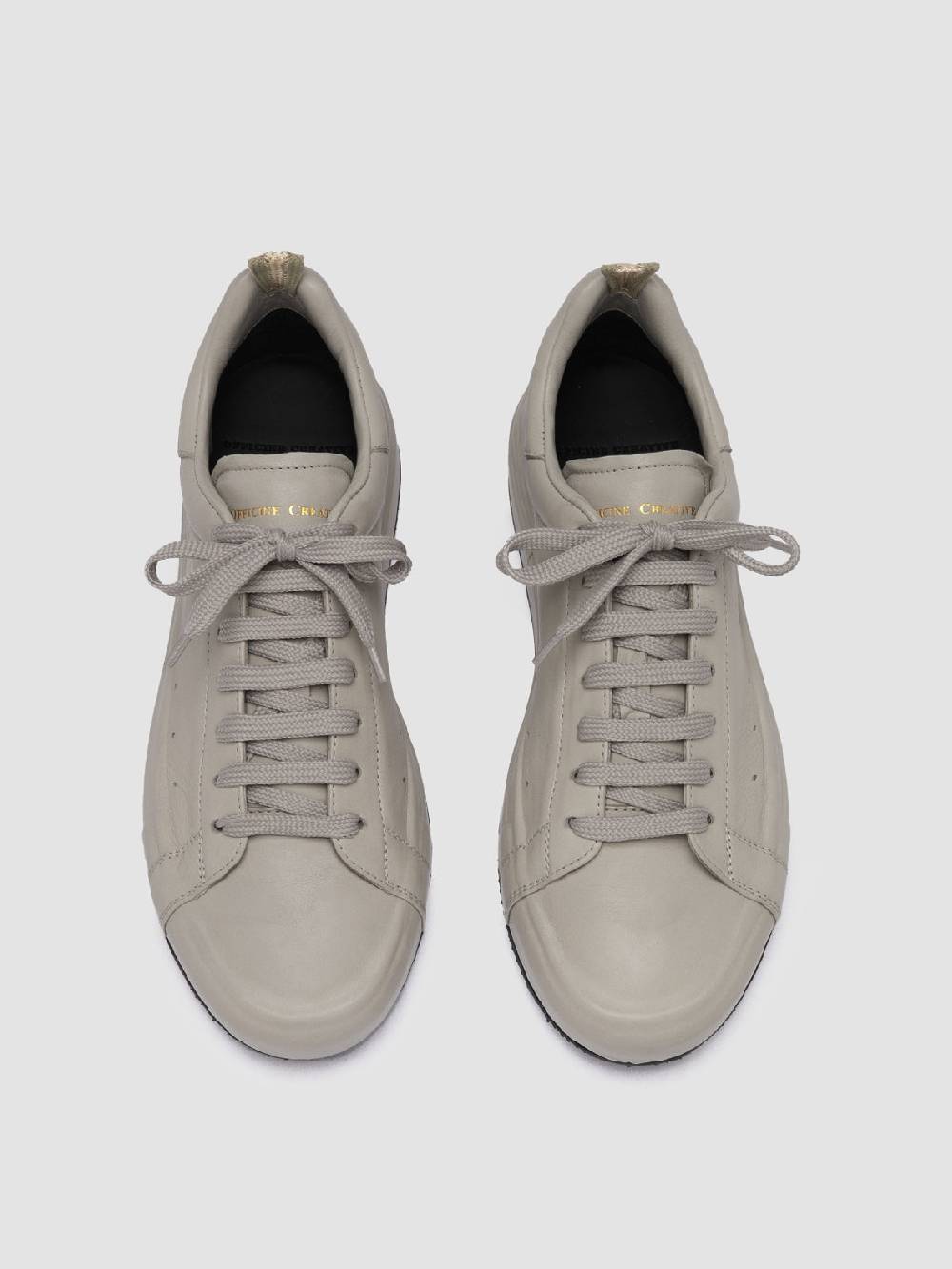 Officine Creative PRIMARY 101 Sneakers in Pelle Tortora Pezzi Unici