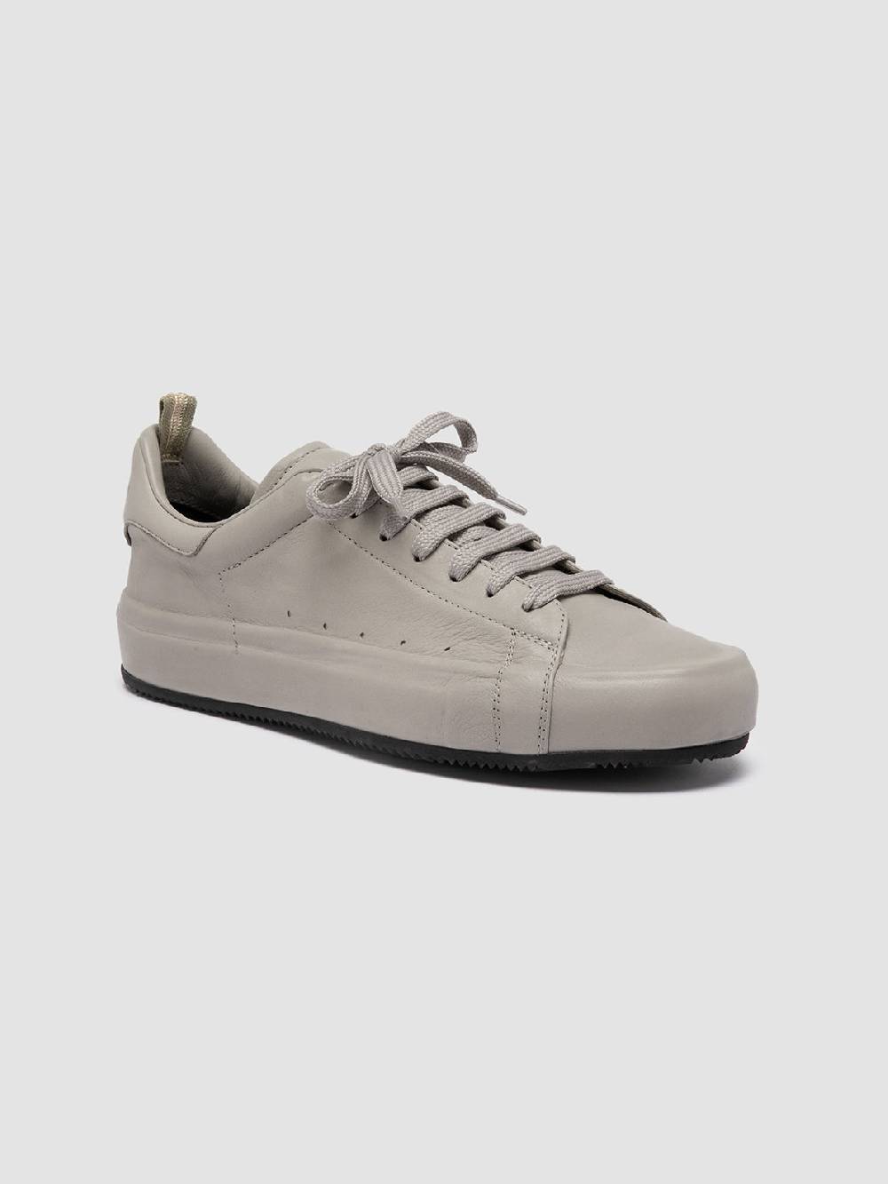 Officine Creative PRIMARY 101 Sneakers in Pelle Tortora Pezzi Unici