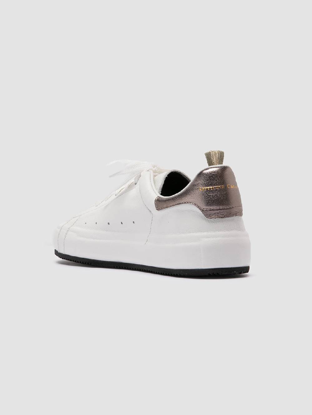 Officine Creative PRIMARY 101 Sneakers in Pelle Bianca Soddisfazione Garantita