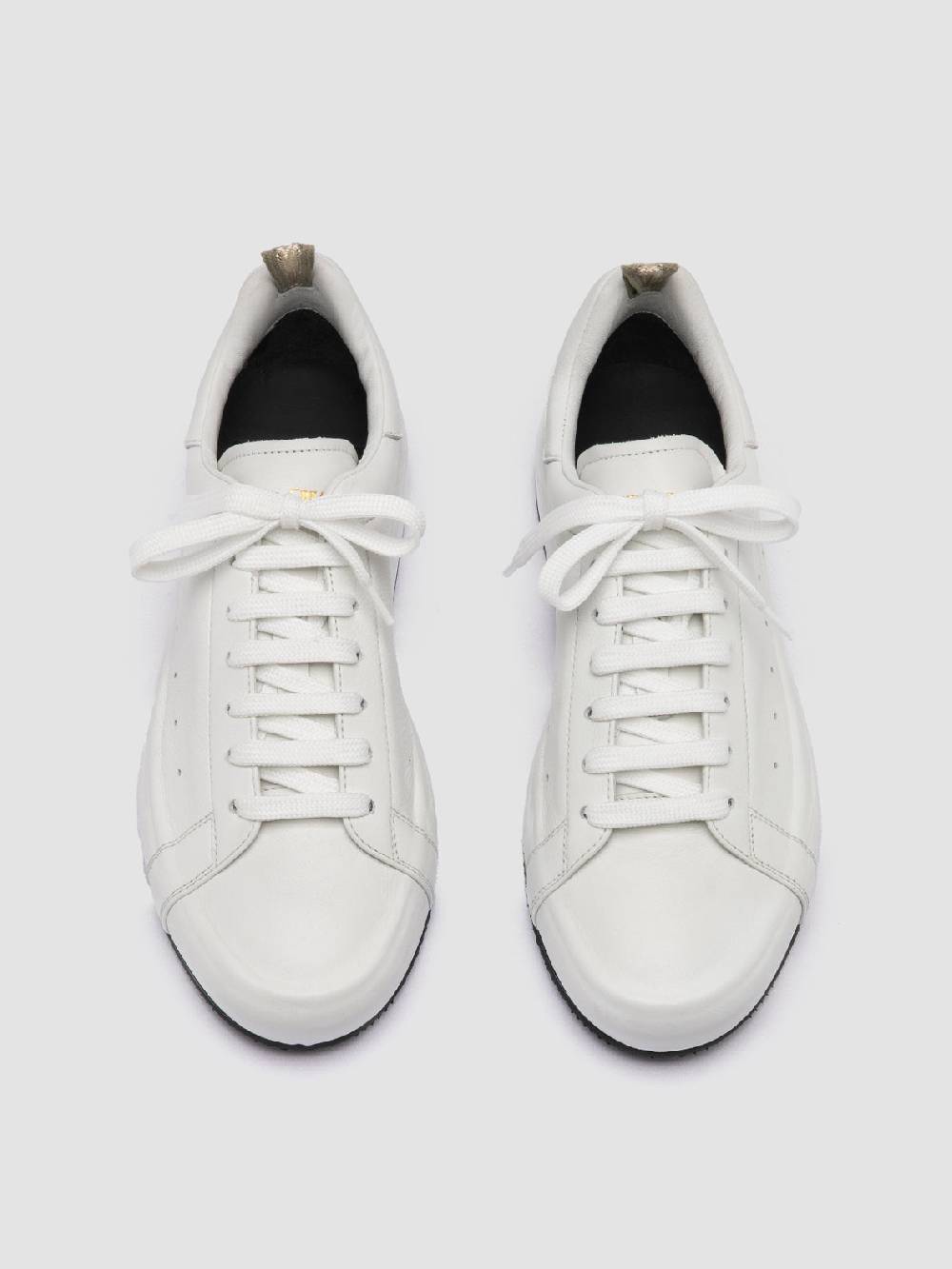 Officine Creative PRIMARY 101 Sneakers in Pelle Bianca Spedizione Gratuita