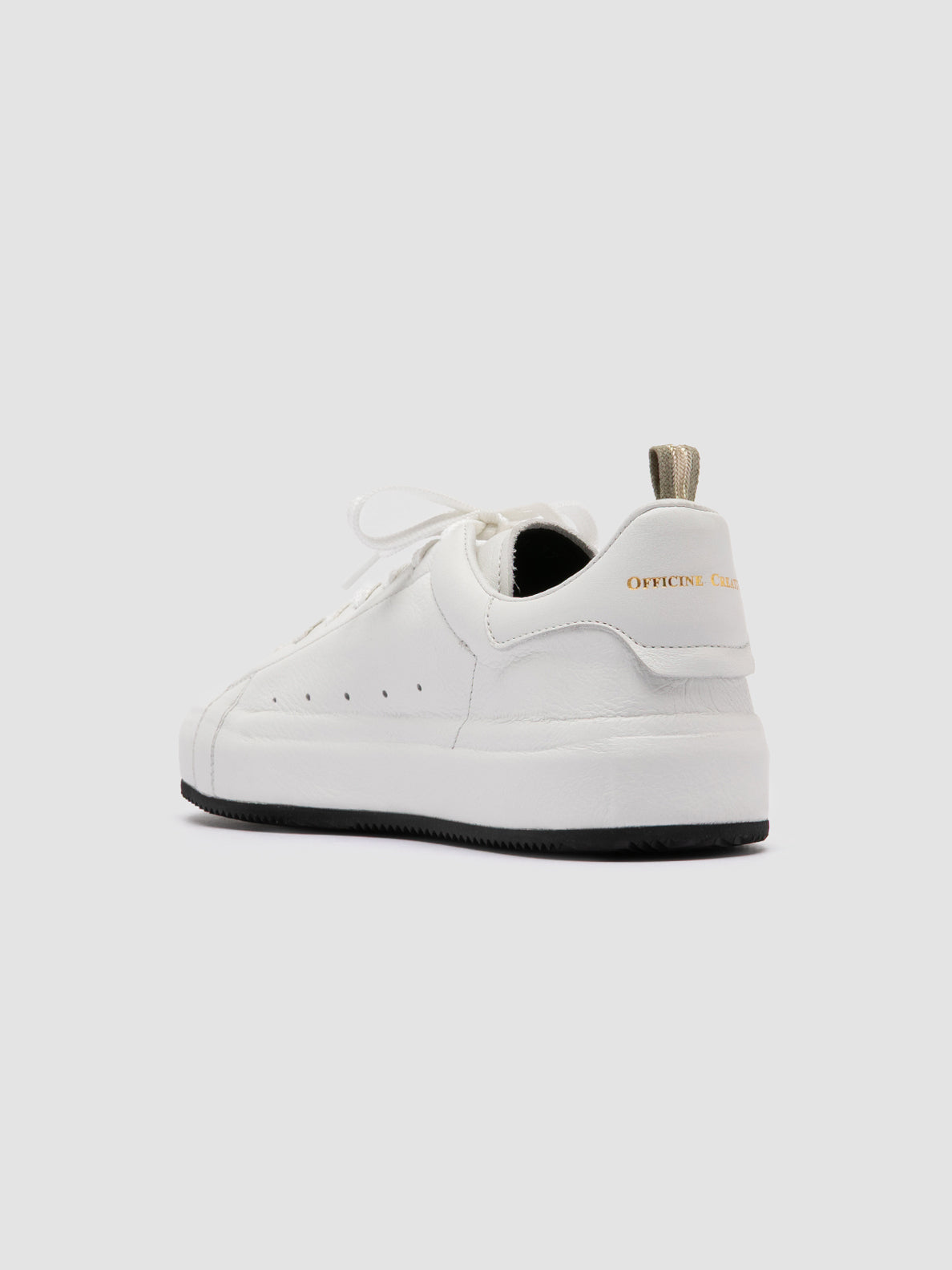 Officine Creative PRIMARY 101 Sneakers in Pelle Bianca Spedizione Gratuita