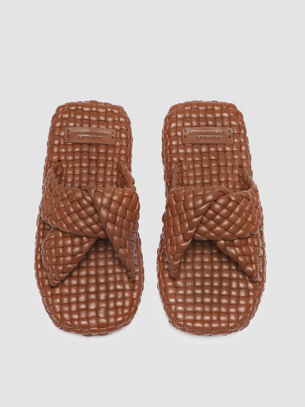Officine Creative WILLOW 001 Sandali in Pelle Marrone Negozi Online
