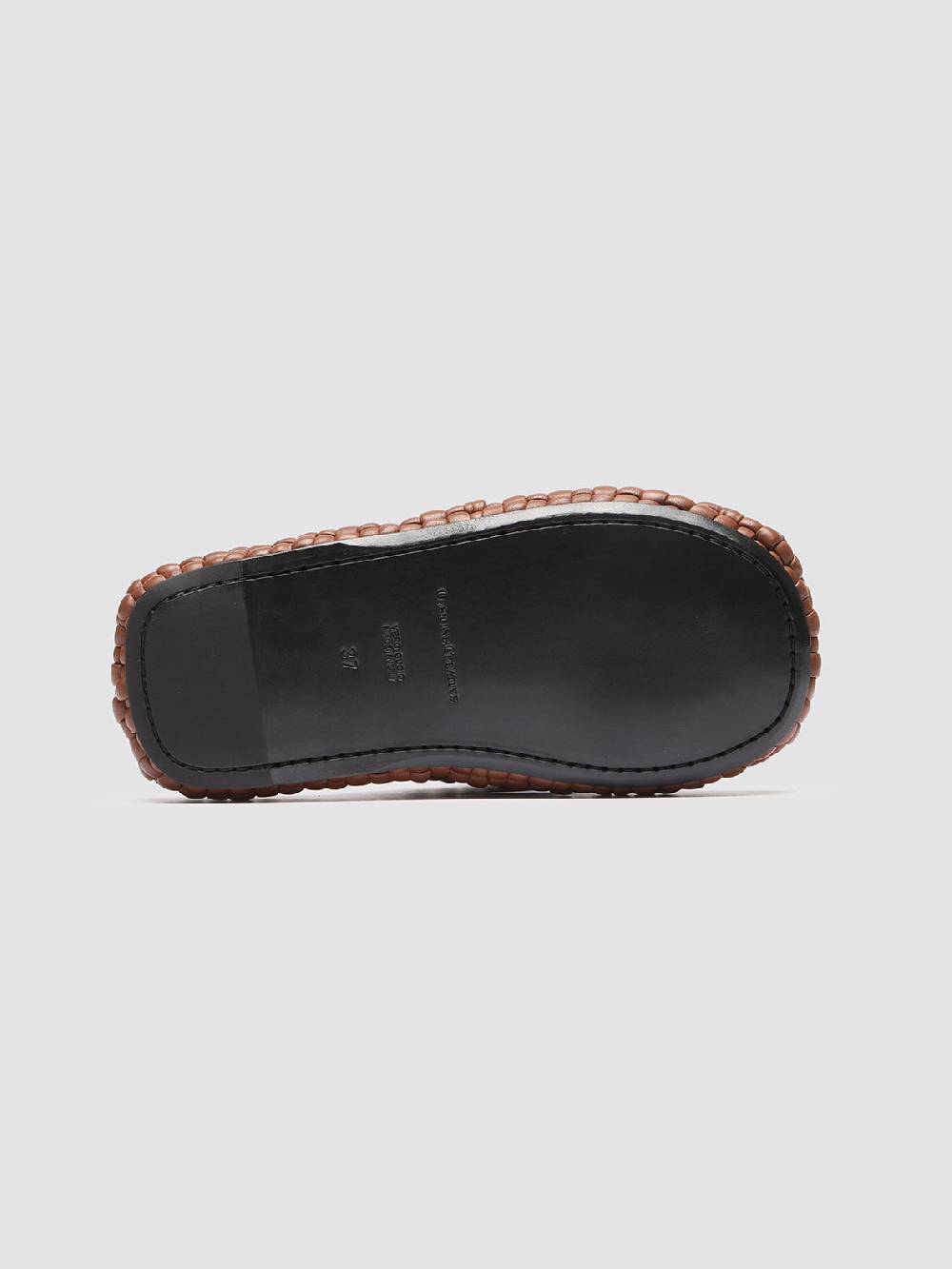 Officine Creative WILLOW 001 Sandali in Pelle Marrone Negozi Online