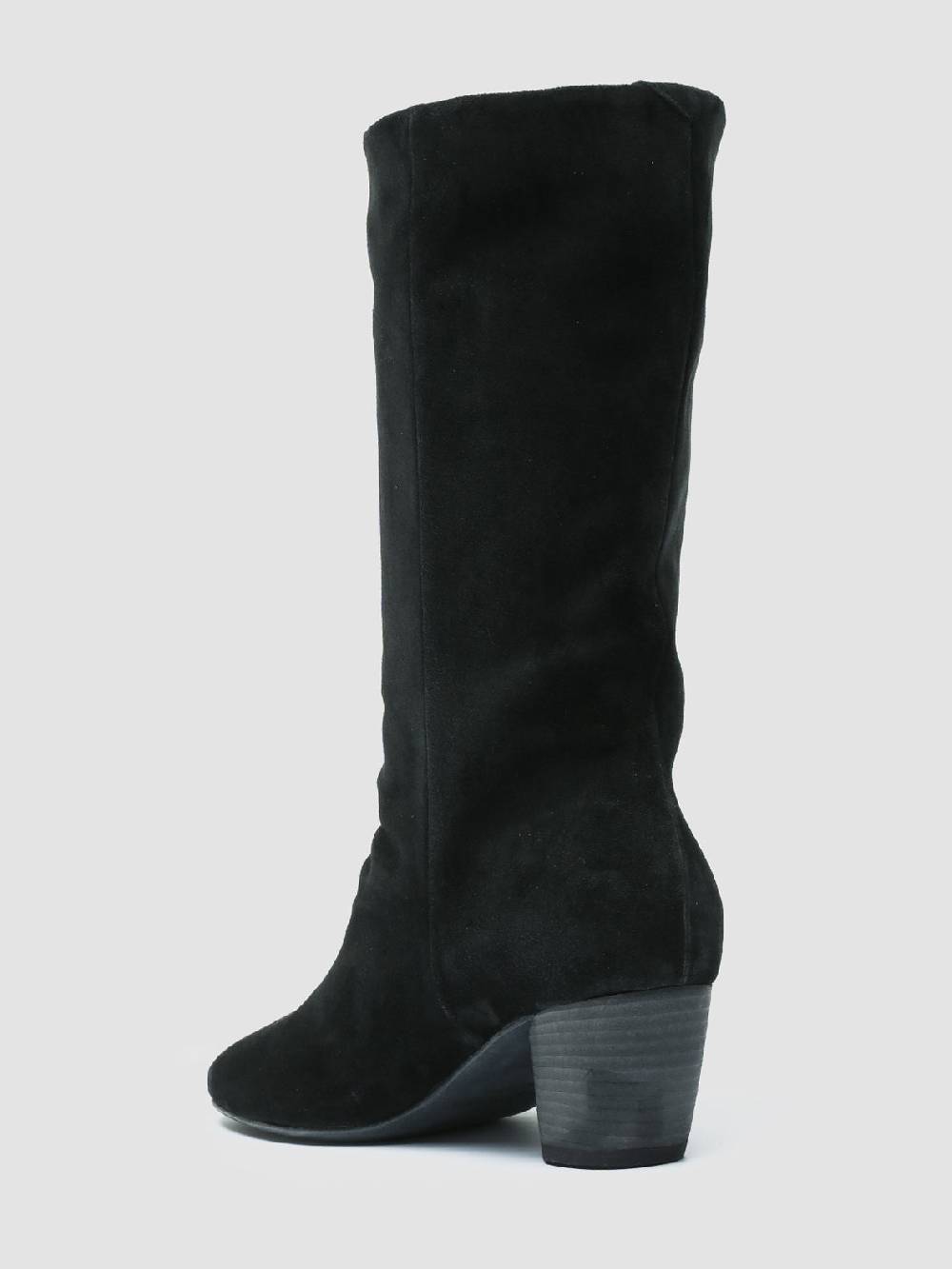 Officine Creative BETH 010 Stivali in Pelle Scamosciata Nera Consegna Veloce