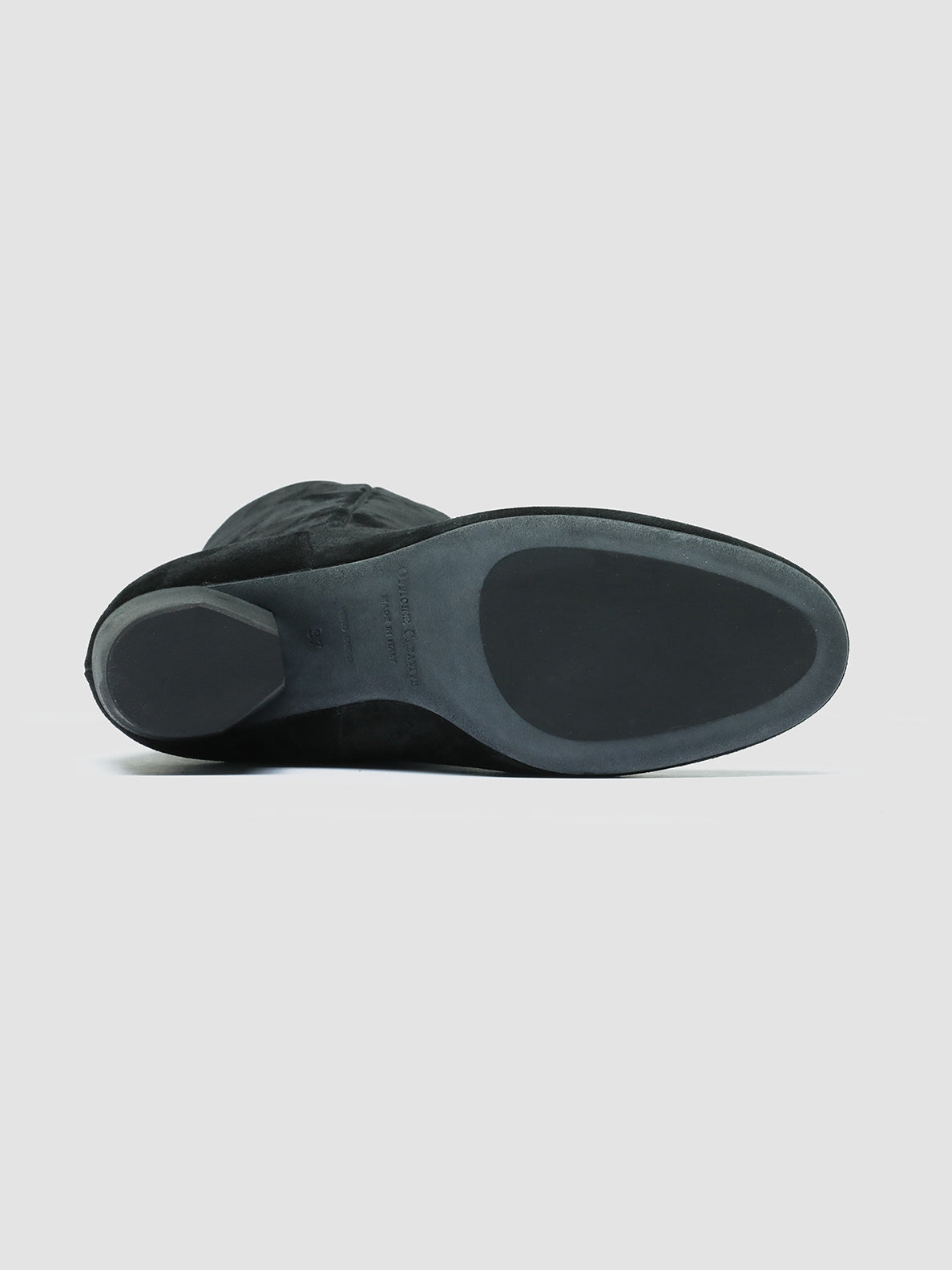 Officine Creative BETH 010 Stivali in Pelle Scamosciata Nera Consegna Veloce