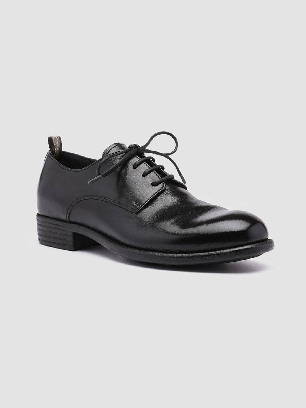 Officine Creative CALIXTE 001 Derby in Pelle Nera Fino Al -60%