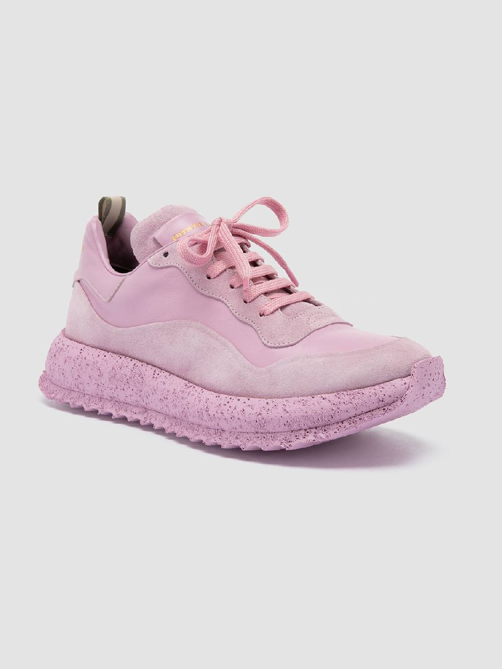 Officine Creative RACE RUBREX 101 Sneakers Basse in Pelle e Camoscio Rosa Novità