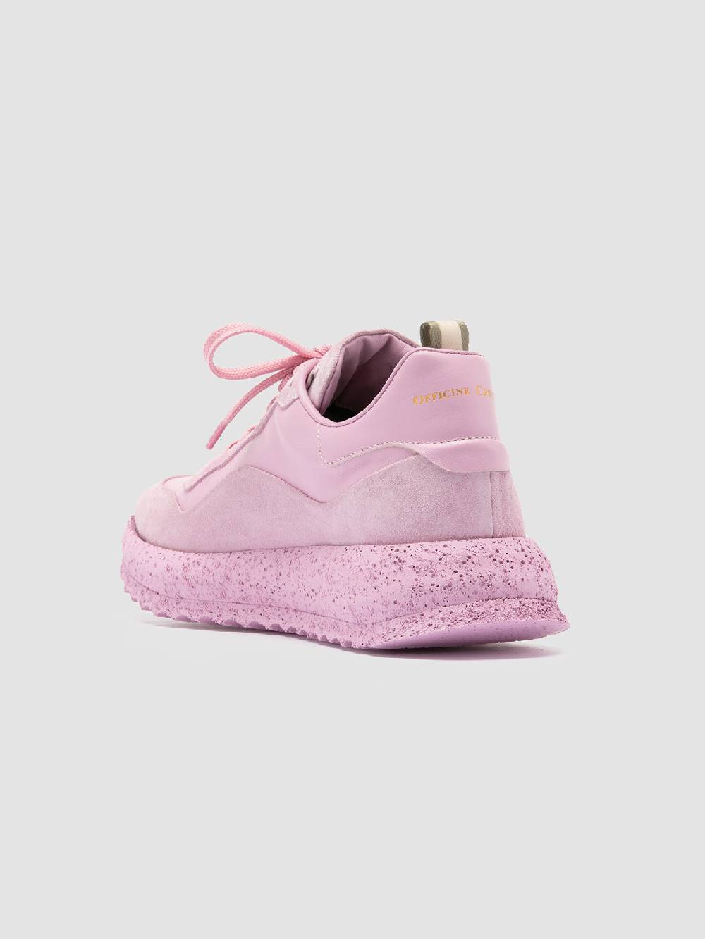Officine Creative RACE RUBREX 101 Sneakers Basse in Pelle e Camoscio Rosa Novità