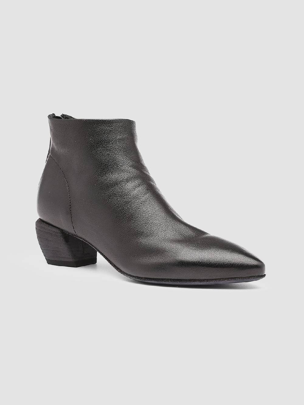 Officine Creative SALLY 001 Stivaletti in Pelle Nera Offerta