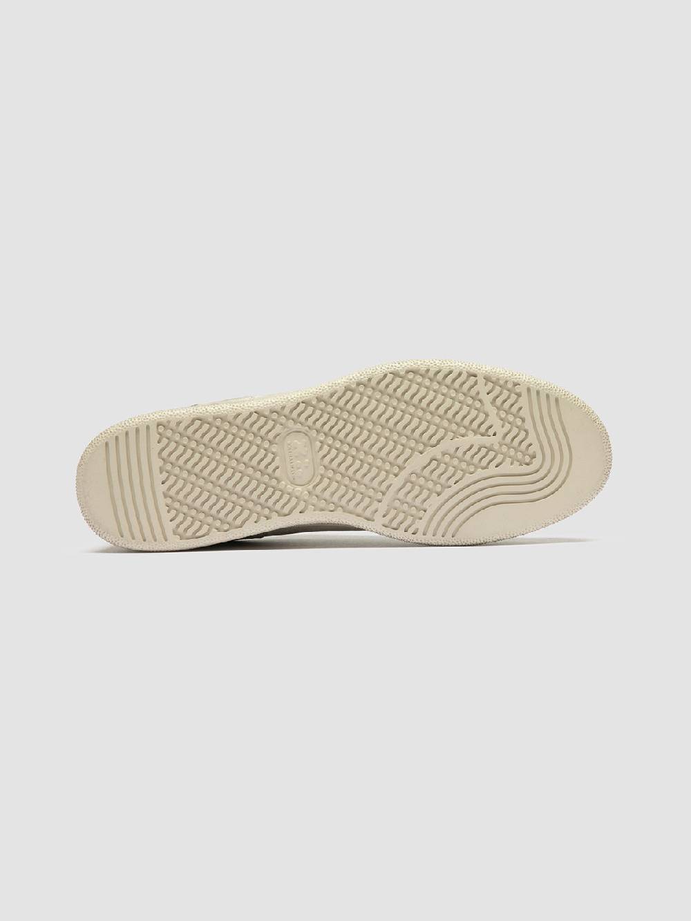 Officine Creative THE ANSWER 108 Sneaker Alte in Nabuk Bianco Sporco Offerte