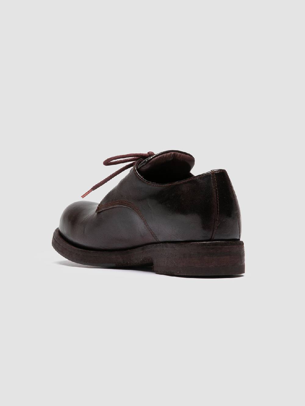 Officine Creative BULLA DD 301 Derby in Pelle Marrone Vendita Calda