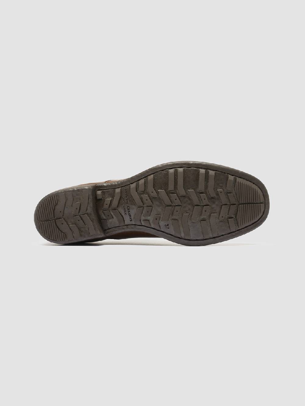 Officine Creative CALIXTE 003 Oxford in Pelle Marrone Negozio