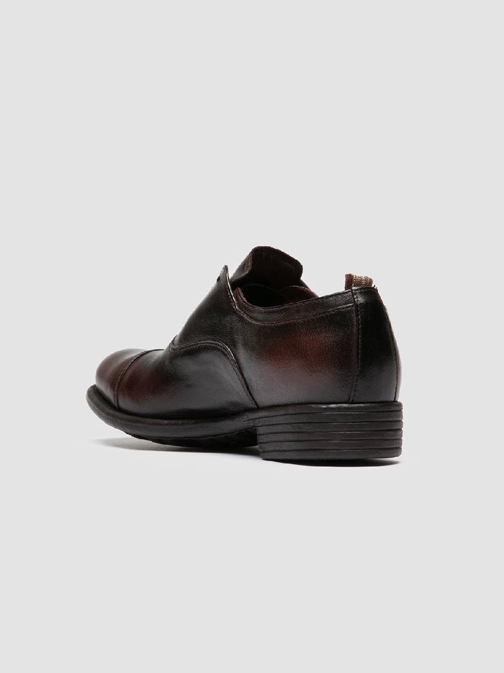Officine Creative CALIXTE 003 Oxford in Pelle Marrone In Saldo