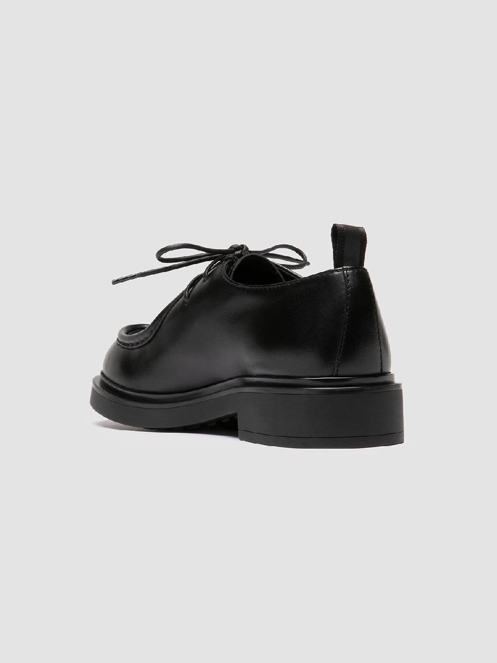 Officine Creative ENGINEER 102 Derby in Pelle Nera In Linea