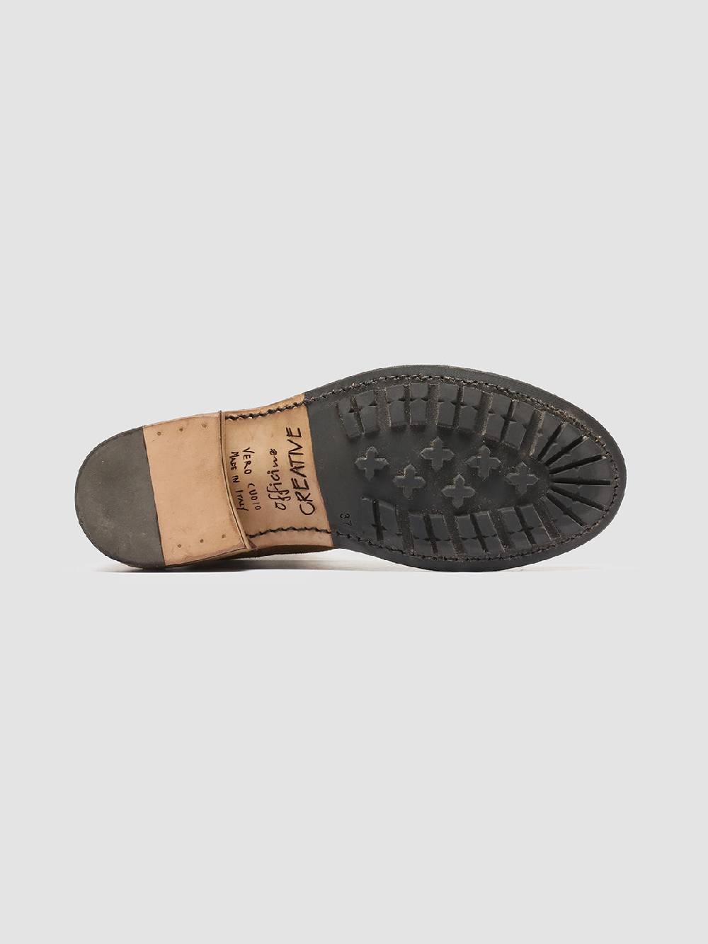 Officine Creative LEGRAND 229 Stivali Zip in Camoscio Marrone Negozi Online