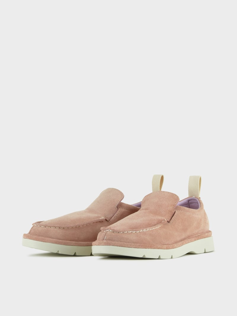 ﻿Panchic SLIP ON P19 DONNA IN SUEDE ROSA CIPRIA In Vendita