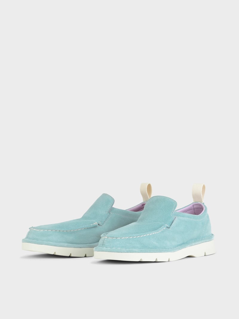 Panchic SLIP ON P19 DONNA IN SUEDE ACQUAMARINA Vendita Economica