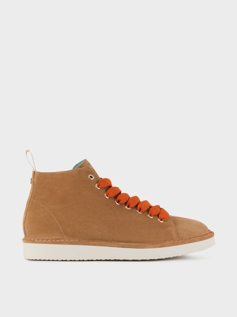 Panchic POLACCHINO P01 UOMO IN SUEDE BISCOTTO-ARANCIO BRUCIATO