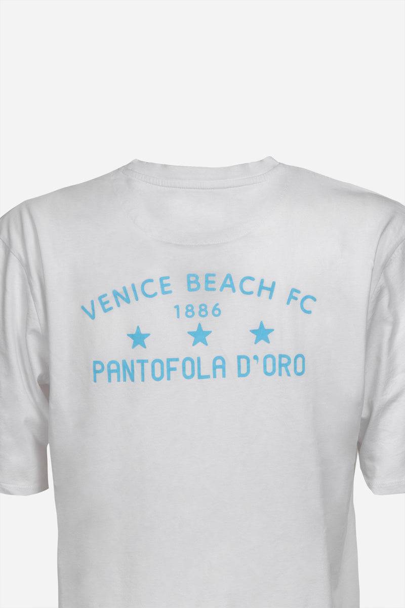 Pantofola Doro T-shirt con logo vintage PDO x Venice Beach FC In Saldo