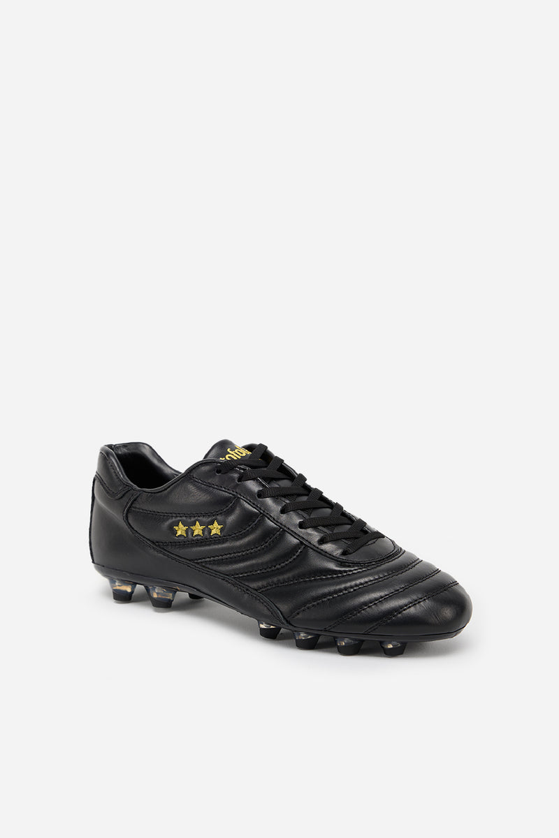 Pantofola Doro Scarpe da calcio Derby in pelle Saldi Di Fabbrica