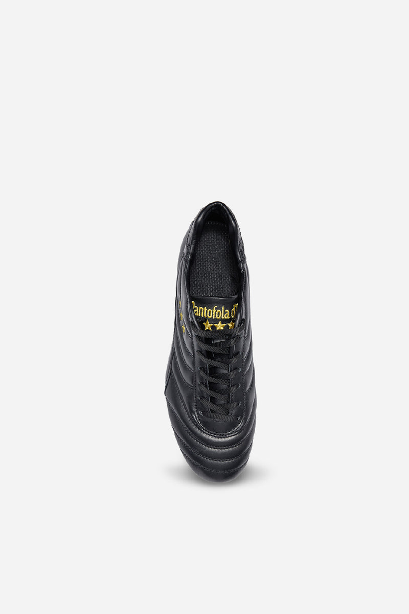 Pantofola Doro Scarpe da calcio Derby in pelle Saldi Di Fabbrica