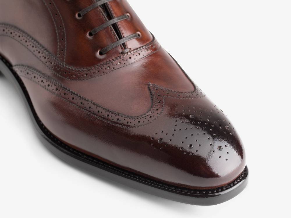 Paolo Sartori Art. 611 Oxford in pelle Anticata Amarone 2025