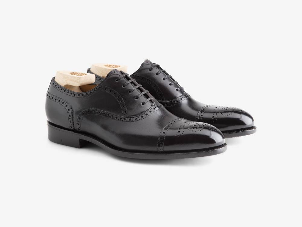 Paolo Sartori Art. 06 Oxford in pelle Atinticata Nera 2025