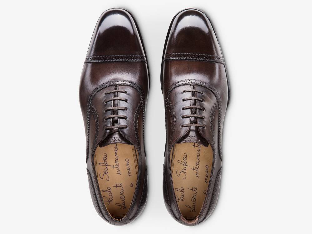 Paolo Sartori ART. 507 Oxford in pelle Anticata Vietri Promozione