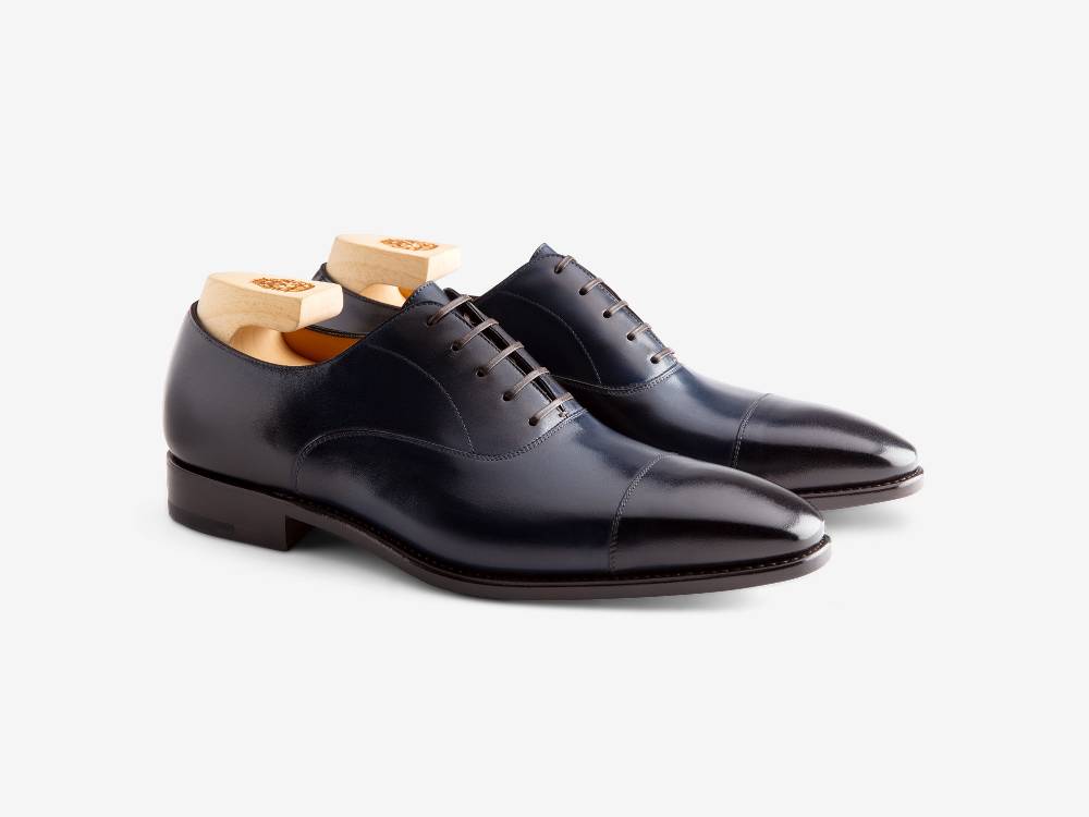 Paolo Sartori Art. 576 Oxford in pelle Anticata Oceano Spedizione Gratuita