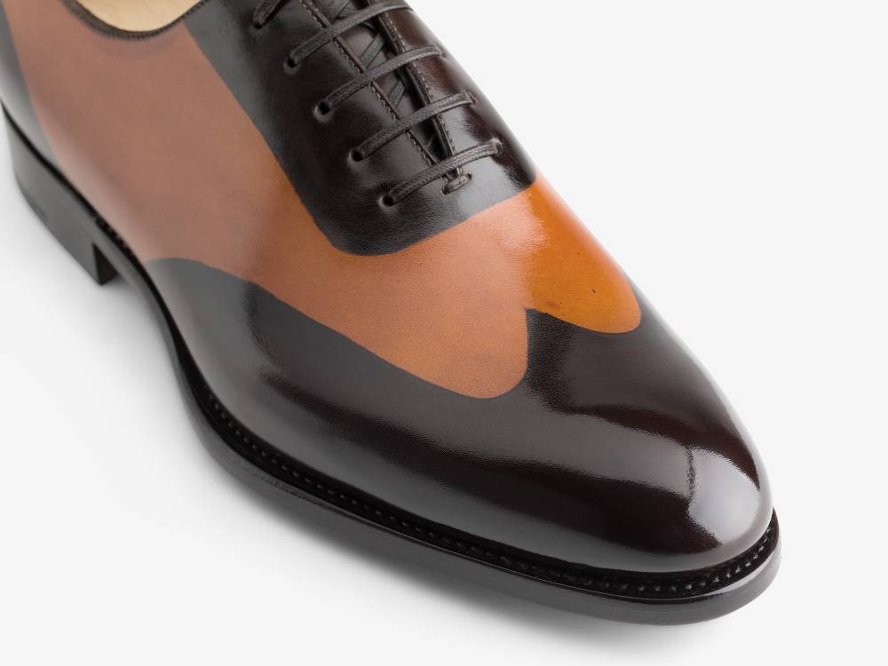 Paolo Sartori ART. 658 Oxford in pelle Dipinta a Mano Cognac e Vietri Acquista Ora